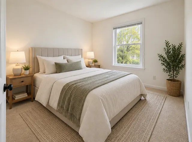 After: Small bedroom