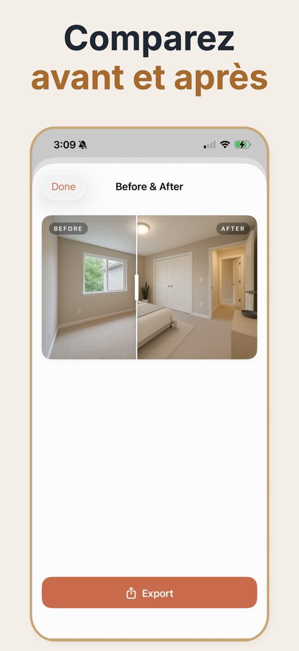 Exemple réaliste de staging virtuel